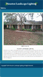 Mobile Screenshot of houstonlandscapelighting.com